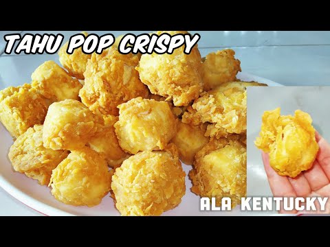 HOW TO MAKE DELICIOUS, CRISPY AND SAVORY CRISPY POP TOFU