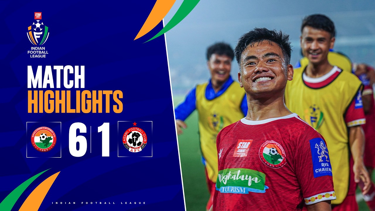 Shillong Lajong vs Aizawl Highlights