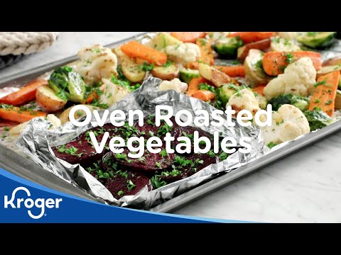 How to Make Oven Roasted Vegetables | Kroger Recipes | Kroger