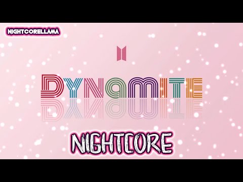 BTS (방탄소년단) - Dynamite (Lyrics) | Nightcore LLama Reshape