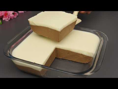 Sugarless! No baking! Delicious chocolate curd  dessert!