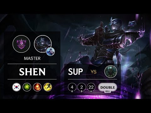 Shen Support vs Pyke - KR Master Patch 9.15
