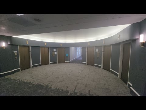 HISTORIC 1950s Otis Autotronic & 1914 Manual Otis Elevators - The Pittock Block in Portland, OR