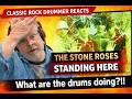 First Time Hearing The Stone Roses – Standing Here | WHAT Are These Drums?!
