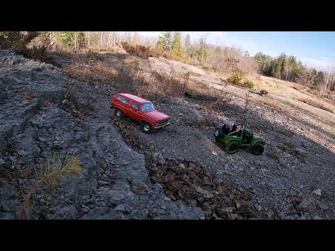 Quarry Run with Jeep Skeleton and CMAX Blazer