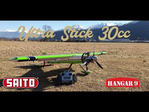 Maiden flight - Hangar 9 Ultrastick 30cc with Saito FG-60R3