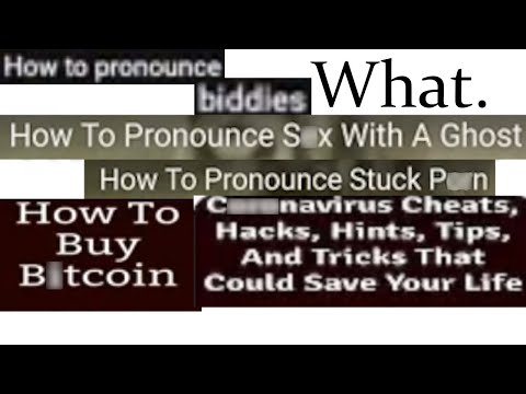 The Weirdo Pronunciation Rabbit Hole (Live Clip)