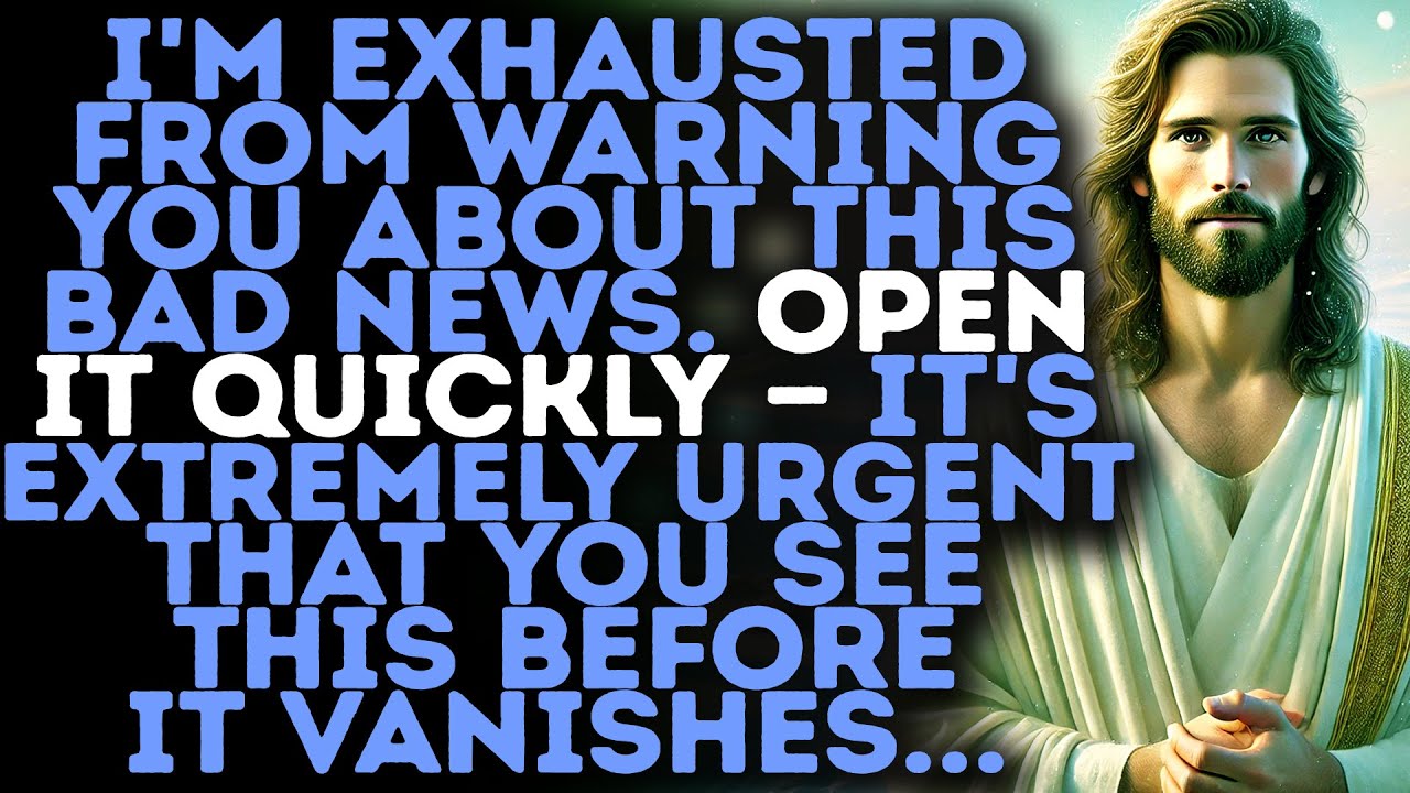 God Warns: "ARCHANGEL MICHAEL IS VERY TIRED OF TRYING TO TALK TO YOU…" / Gods Message Now / God Says