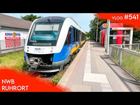 Mit der NWB nach DUISBURG-RUHRORT | TripReport | Vlog 541