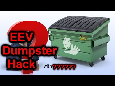 EEVblog #1070 - What The Hack? Dumpster Hacking!