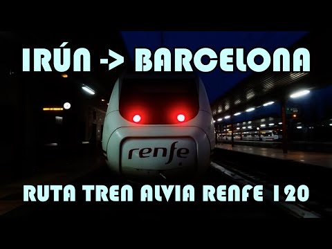 RAIL VIEW 4K ÉPICO: Irún - Barcelona (Alvia 120 | La Gran Travesía) 🚂✨#videotren