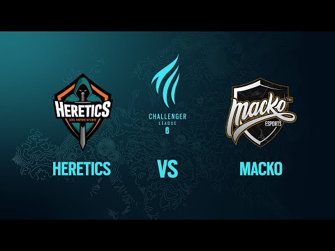 Heretics vs Macko // Rainbow Six European  Challenger League 2020 - Group phase - Playday #1
