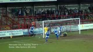preview picture of video 'Worcester City 1 Brackley Town 1 Vanarama Conference North'