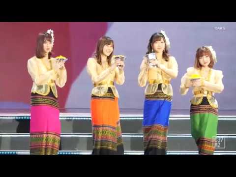 190127 BNK48 - Northern Thai Dance @ AKB48 Group Asia Festival 2019 Mini Concert [Fancam 4K 60p]