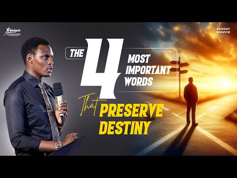 The 4 Most Important Words That Preserve Destiny |Apostle Dennis Judah |Apokalupsis Ministries int'l