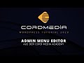 WP Tools Admin Menu Editor
