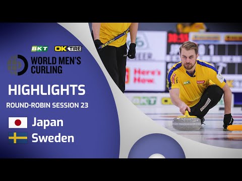 HIGHLIGHTS: Japan v Sweden – Round robin - BKT Tires & OK Tire World Men's Curling Championship 2021