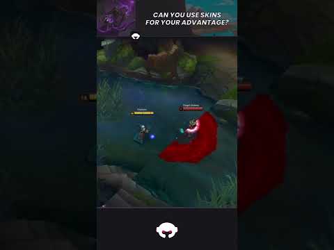 Can you use skins for your advantage? #shorts