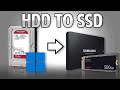 How to Move Windows from a Hard Drive to an SSD | EASIEST METHOD