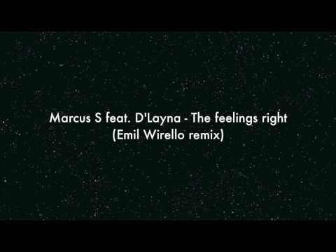 Marcus S Feat D'Layna - The Feelings Right (Emil Wirello remix)