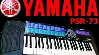 Video thumbnail for YAMAHA PSR 73 by Keyboards - review - repair