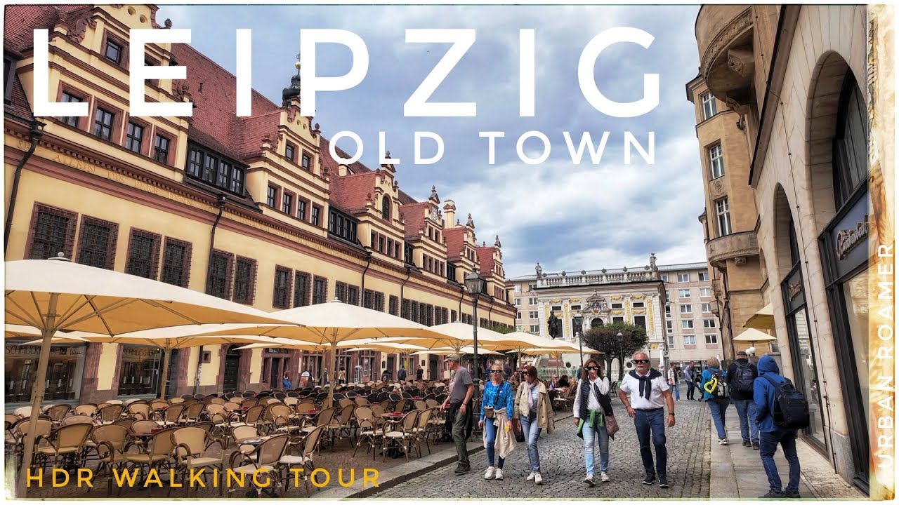 Walking in Leipzig 4K 🇩🇪 August 2025 | Exploring the Beautiful City Center & Streets of Germany
