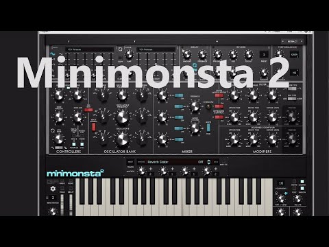 G-Force Minimonsta 2. Minimoog Emulation  -  No Talking
