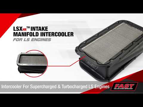 FAST LSXhr Intake Manifold Intercooler For LS Engines
