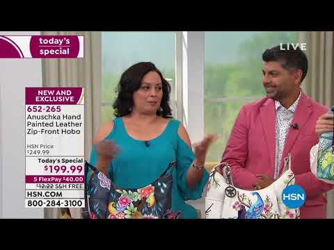 HSN | Anuschka Handbags Premiere 07.18.2019 - 12 AM