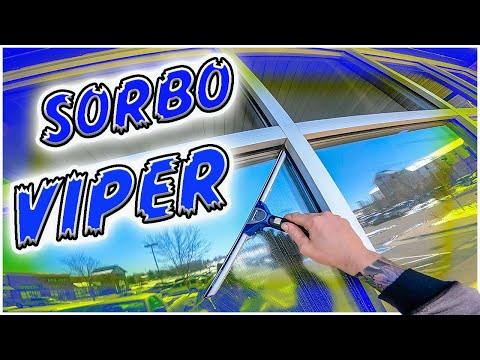 Sörbo Viper Squeegee 45 °schnitt für profi Glasreiniger Abzieher