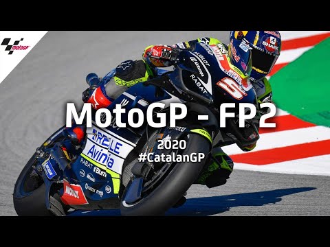 MotoGP カタルーニャGP。2020年のMotoGPはどのライダーにも優勝のチャンスが。金曜日に行われたプラクティス走行2のハイライト動画