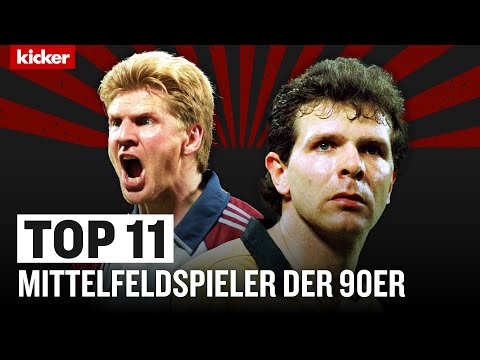 Basler, Effenberg und Co: Top 11 Mittelfeldspieler der 90er