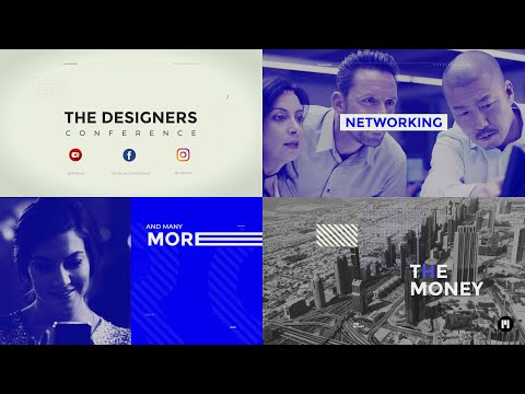Conference Opener Modular Template for Apple Motion & FCPX