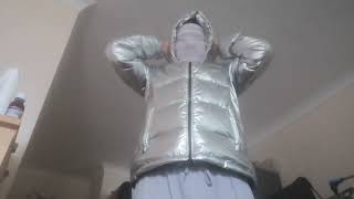 Download lagu Putting on our silver moncler puffer jacket #streetwear #downjacket #fashion #jacket #youtube  mp3