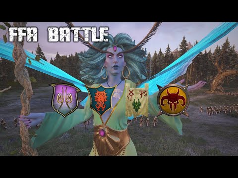 FFA BATTLE - Total War Warhammer 2