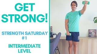 Strengthening Exercises with Weights For Seniors (15-Minutes)