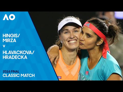 Hingis/Mirza v Hlavackova/Hradecka Classic Match | Australian Open 2016 Final