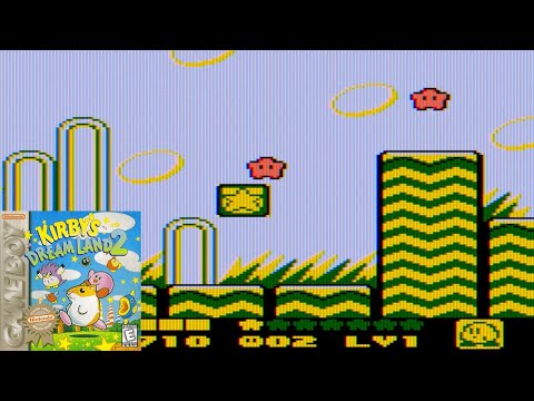 Kirby’s Dream Land 2 - Lots of Unplayable Characters [Nintendo Game Boy]