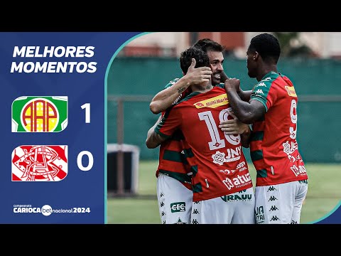 PORTUGUESA 1 x 0 BANGU - MELHORES MOMENTOS - CARIOCA BETNACIONAL 2024