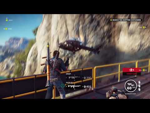 The Worst Helicopter Pilot - Just Cause 3 - Matt2396