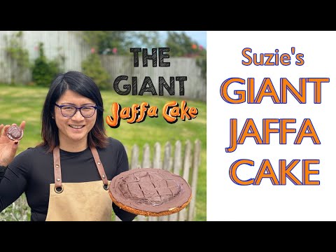 Making a GIANT JAFFA CAKE
