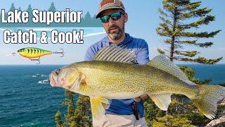We Caught The TASTIEST Walleyes On EARTH (Catch and Cook!)