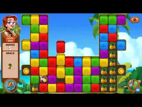 Lost Island: Blast Adventure - Level 349 (No Boosters) HD