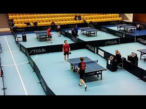 Eslöv International semifinal Marcus Johansson (Sweden) VS Nishi Yasuhiro (Japan) HIGHLIGHTS