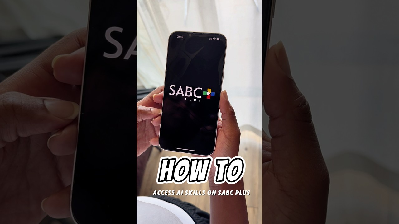 Getting started with AI is easy on SABC Plus.