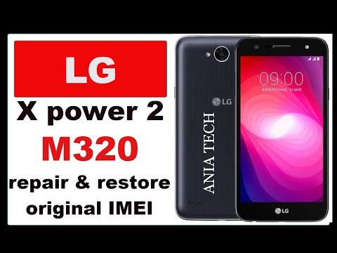 LG X power 2 (M320) repair & restore original IMEI via lg octoplus