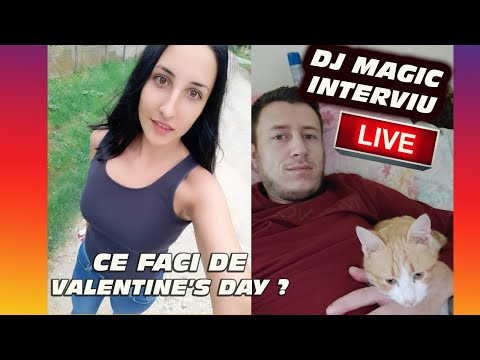 🔴LIVE Dj Magic 🔥 INTERVIU CU FETE 🔥 Ce faci de Valentine's day?