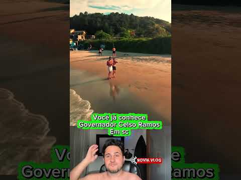 #shorts Você já conhece Governador Celso Ramos em Santa Catarina? 🤯🌊 #shortestvideoonyoutube
