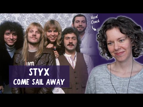 "Come Sail Away" by Styx - Vocal Coach Reaction and Analysis feat. Dennis DeYoung's Vocals