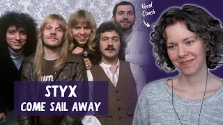 Come Sail Away by Styx - Vocal Coach Reaction and Analysis feat. Dennis DeYoung's Vocals